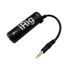  iRig AmpliTube Link Audio Interface System  وصلة اي ريق لتسجيل صوت المكسر أو الأوكس على الجوال وممكن ايضاً استخدامها للبث المباشر على وسائل التواصل الأجتماعي 